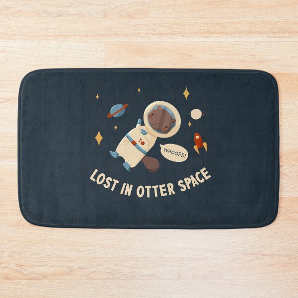 Item preview, Lost in Otter Space designed and sold by truffleivy.