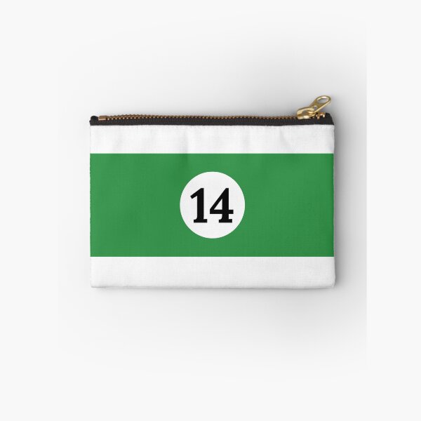 Item preview, Billiard 14 Ball Green Stripes  designed and sold by Taumaturgo.