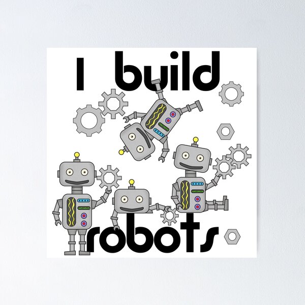 Item preview, Robotics Science I Build Robots designed and sold by peacockcards.