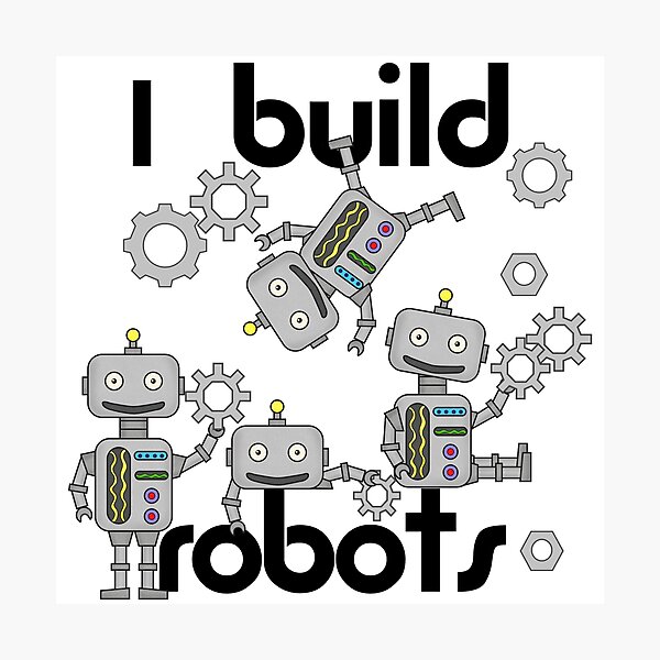 Item preview, Robotics Science I Build Robots designed and sold by peacockcards.