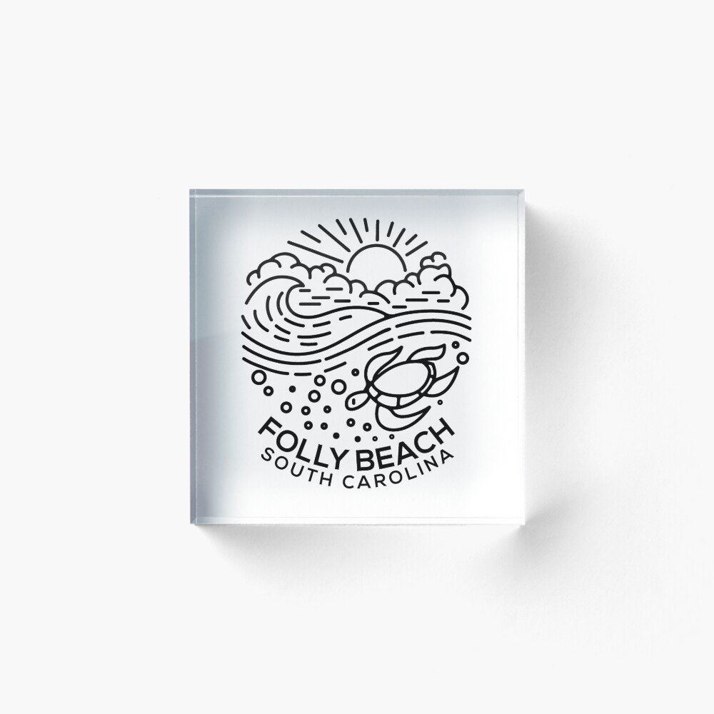 Aperçu de l'œuvre Bloc acrylique créée et vendue par HalpinDesign.