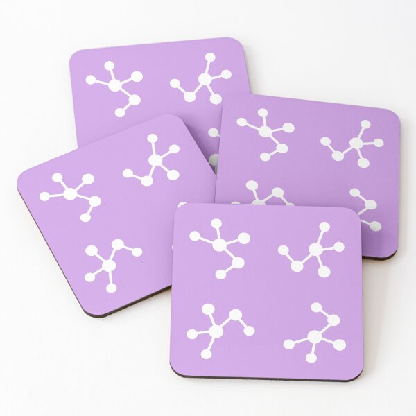 Item preview, Molecules Pattern designed and sold by Emllea.