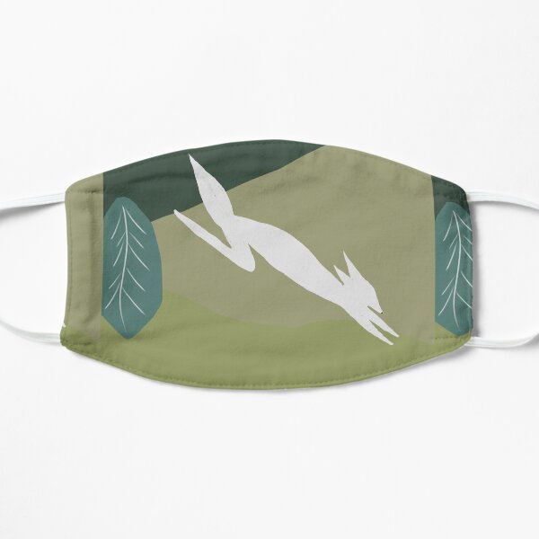 Arctic Fox Flat Mask