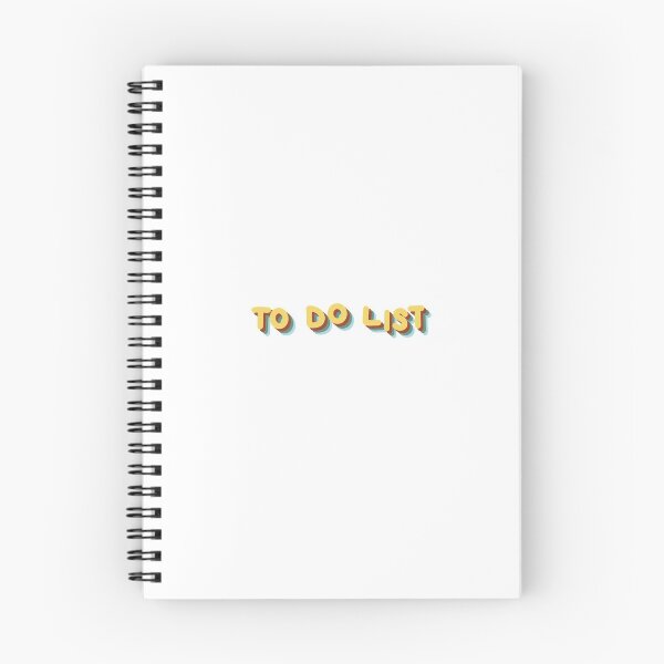 Item preview, colorful To do list cute retro designed and sold by Karinayusuf.