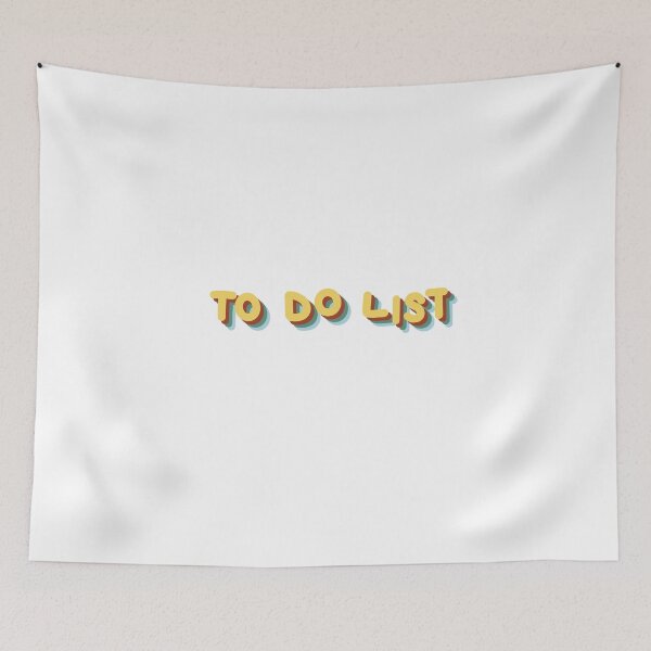 Item preview, colorful To do list cute retro designed and sold by Karinayusuf.