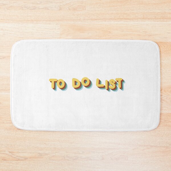 Item preview, colorful To do list cute retro designed and sold by Karinayusuf.