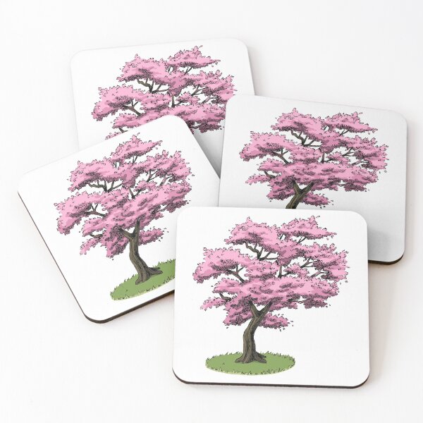 Item preview, Pink spring tree without background designed and sold by CecyLL.