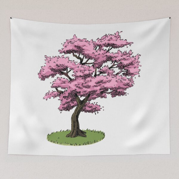 Item preview, Pink spring tree without background designed and sold by CecyLL.