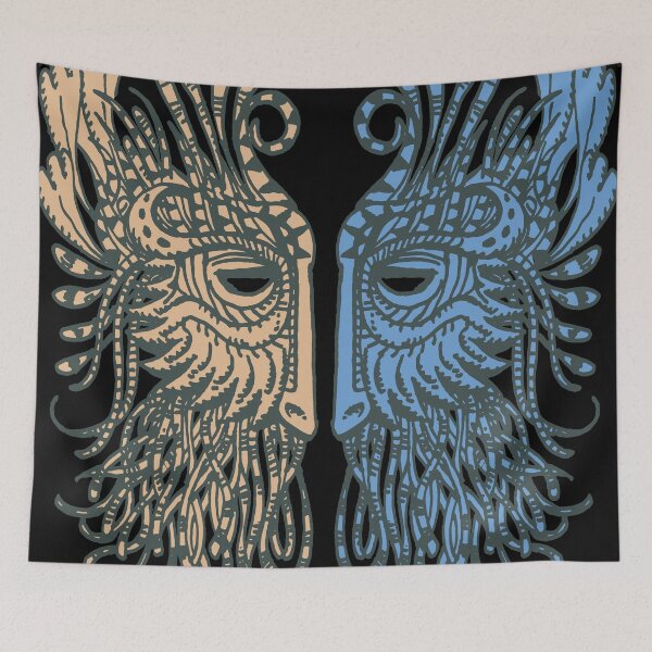 Item preview, bird warrior mask designed and sold by duxpavlic.
