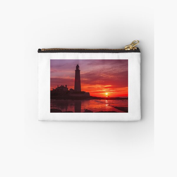 Item preview, Sunrise at St Mary's Lighthouse designed and sold by Wilphotography.