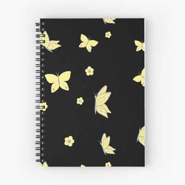 Item preview, Butterfly Pattern (black background) designed and sold by awesomenerdshop.