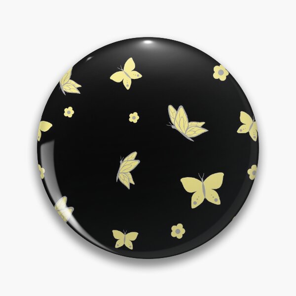 Item preview, Butterfly Pattern (black background) designed and sold by awesomenerdshop.