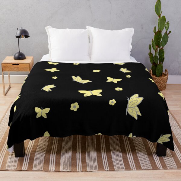 Item preview, Butterfly Pattern (black background) designed and sold by awesomenerdshop.