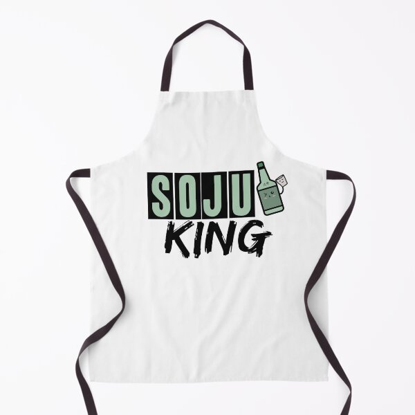 Item preview, Soju King Funny Drinking Korean Birthday Black designed and sold by RainbowPandas.