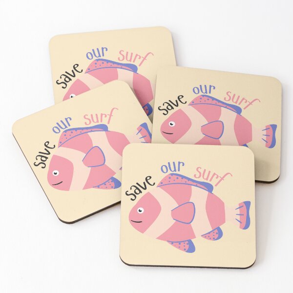 Item preview, Fishie Save Our Surf designed and sold by casualism.