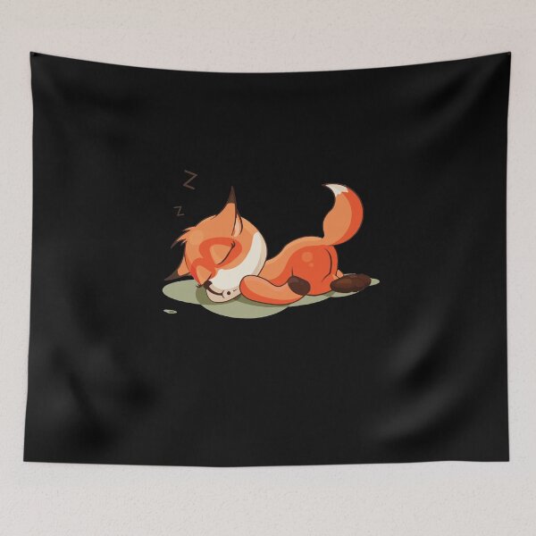 Item preview, Fox Sleeping Shirt Pyjama Nightgown Pyjamas designed and sold by Lenny Stahl.