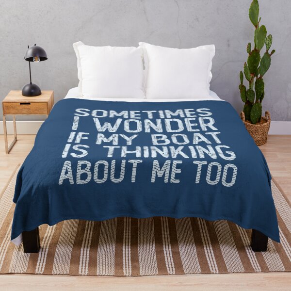 Item preview, Boating Funny If My Boat Is Thinking About Me Too Funny Pontoon Boat Lover Gift for Captain Humor designed and sold by alenaz.