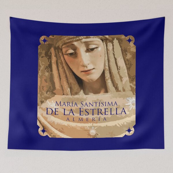 Item preview, Mª Stma. of the Star · Almería designed and sold by pellizcocofrade.