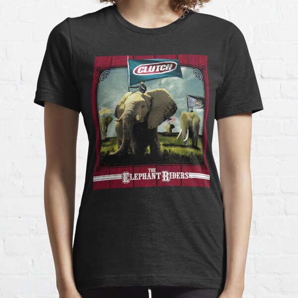 clutch elephant riders t shirt