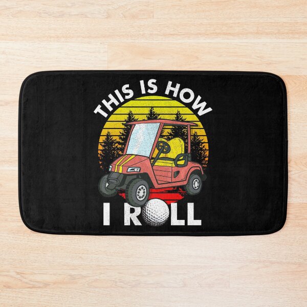 Item preview, This Is How I Roll Golf Cart Funny Golfer Pun designed and sold by perfectpresents.