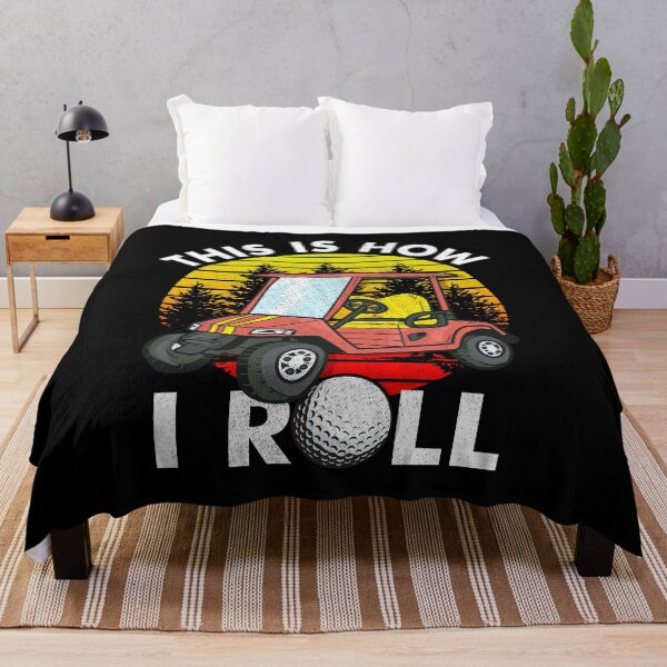 Item preview, This Is How I Roll Golf Cart Funny Golfer Pun designed and sold by perfectpresents.