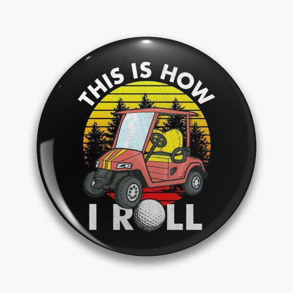 Item preview, This Is How I Roll Golf Cart Funny Golfer Pun designed and sold by perfectpresents.