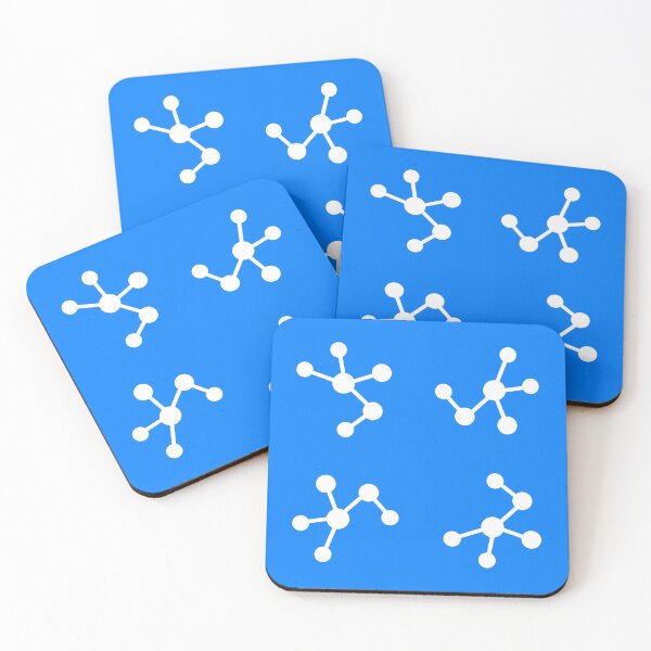 Item preview, Molecules Pattern designed and sold by Emllea.