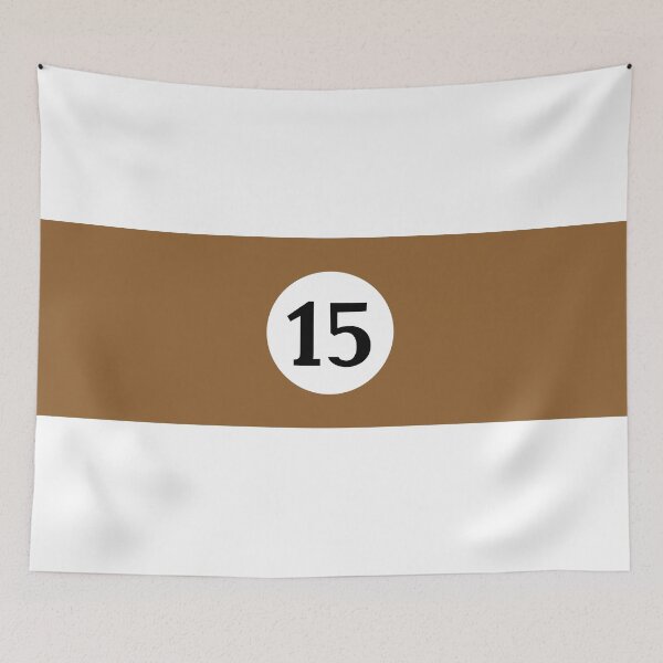 Item preview, Billiard 15 Ball Brown Stripes  designed and sold by Taumaturgo.