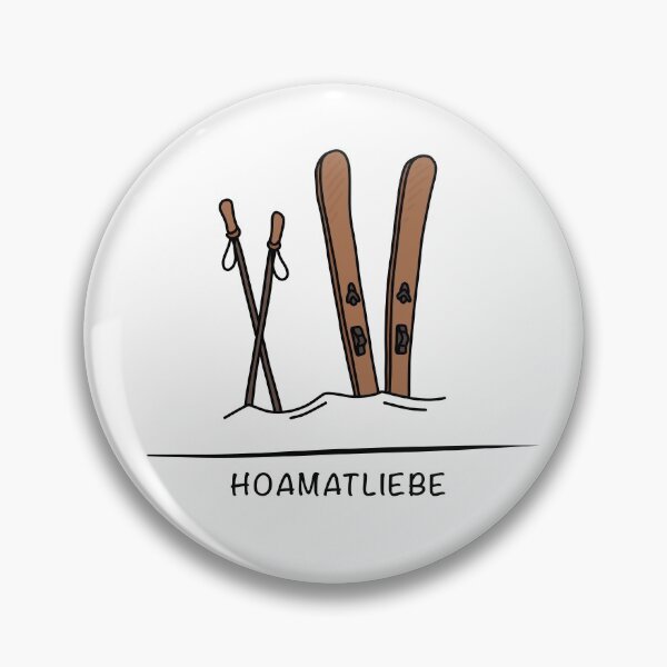 Item preview, SHIPPING HOAMATLIEBE | For the love of home skiing designed and sold by yourtravelguide.