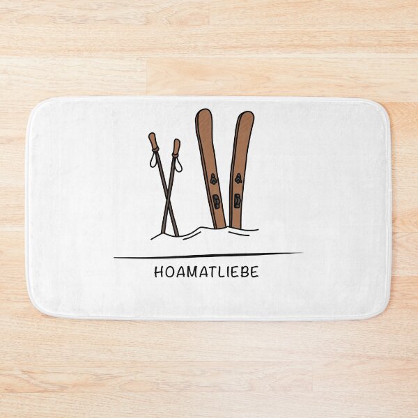 Item preview, SHIPPING HOAMATLIEBE | For the love of home skiing designed and sold by yourtravelguide.