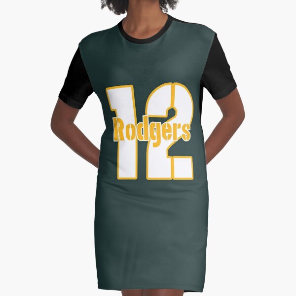 Aaron Rodgers Color & Number xxSmall Dog Jersey Green Bay