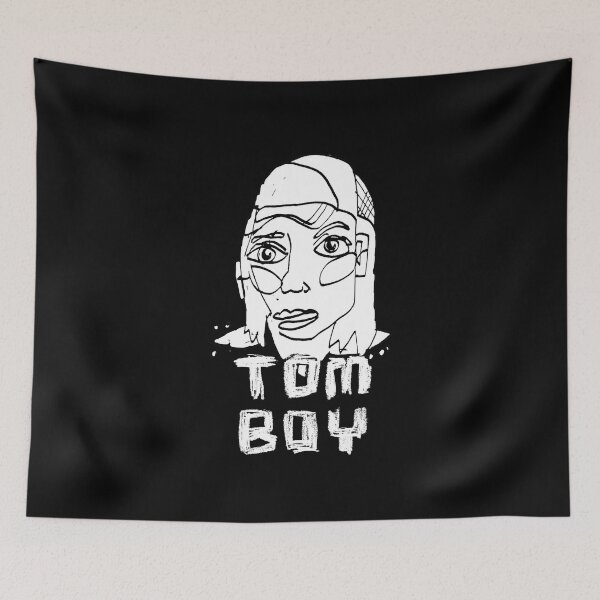Item preview,  Baseball Cap Tomboy Girl designed and sold by badlydrawnbabe.