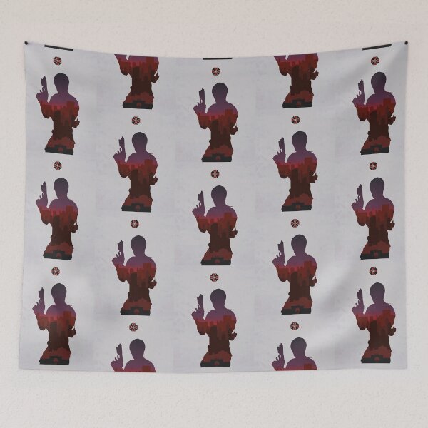 Item preview, Leon Kennedy (Light) - Minimalist Silhouette Style - Video Game Art designed and sold by PopCultArcade.