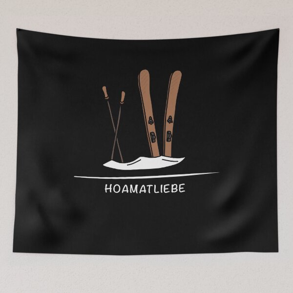 Item preview, SHIPPING HOAMATLIEBE | For the love of home skiing designed and sold by yourtravelguide.