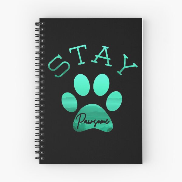 Item preview, Stay pawsome You are pawsome dog pawsome paw print designed and sold by Violet Treasures.