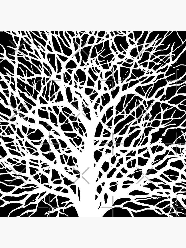 Imagen 2 de 2, Bolsa de tela con la obra Tree, diseñada y vendida por Sintes.
