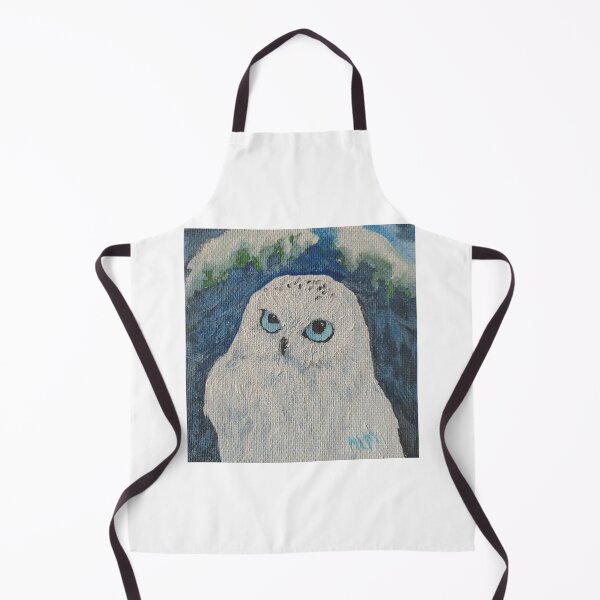 Item preview, Snowy Owl with Blue Eyes designed and sold by MLMcCormick.