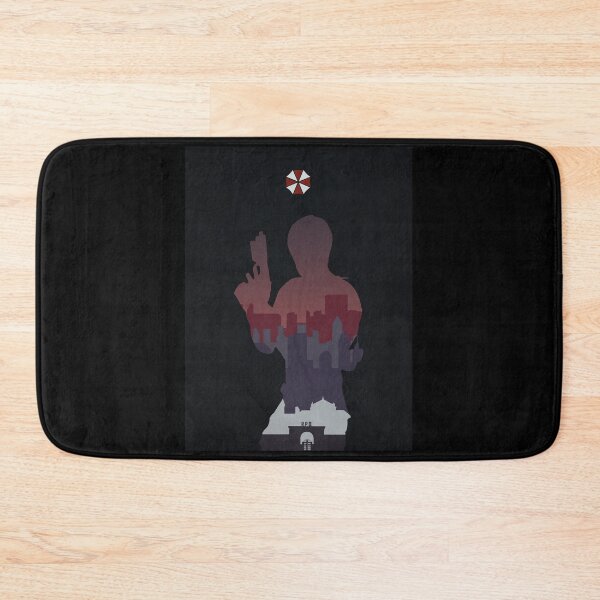 Item preview, Leon Kennedy (Dark) - Minimalist Silhouette Style - Video Game Art designed and sold by PopCultArcade.