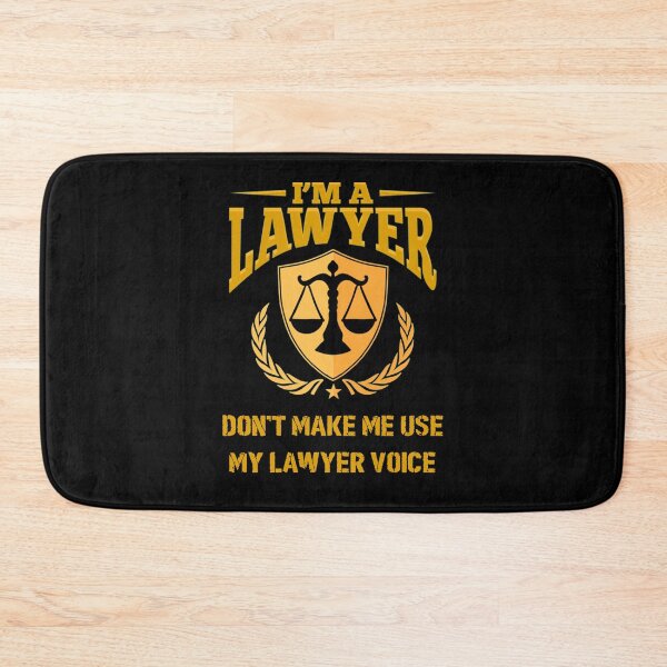 Item preview, I'm a Lawyer. Don't make me use my Lawyer voice. designed and sold by wesco.