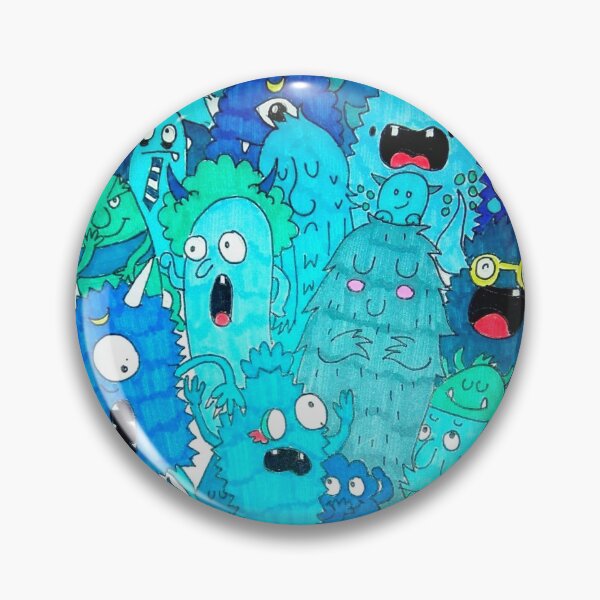 Item preview, Blue monster designed and sold by enha-dj2020.