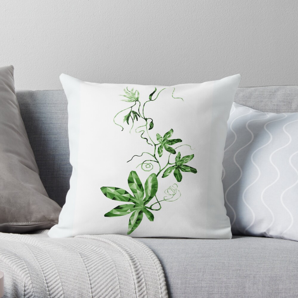 Coussin « My passiflore»