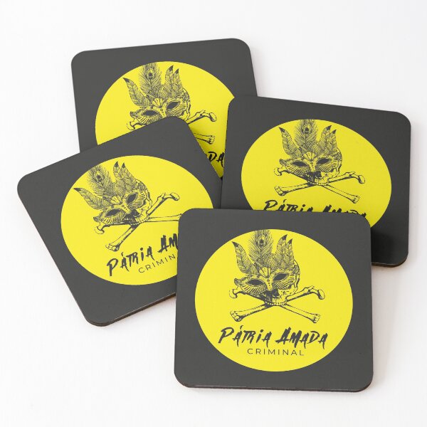 Item preview, Logo Amarelo Pátria e Preto Trevas designed and sold by Podcast Pátria Amada Criminal.