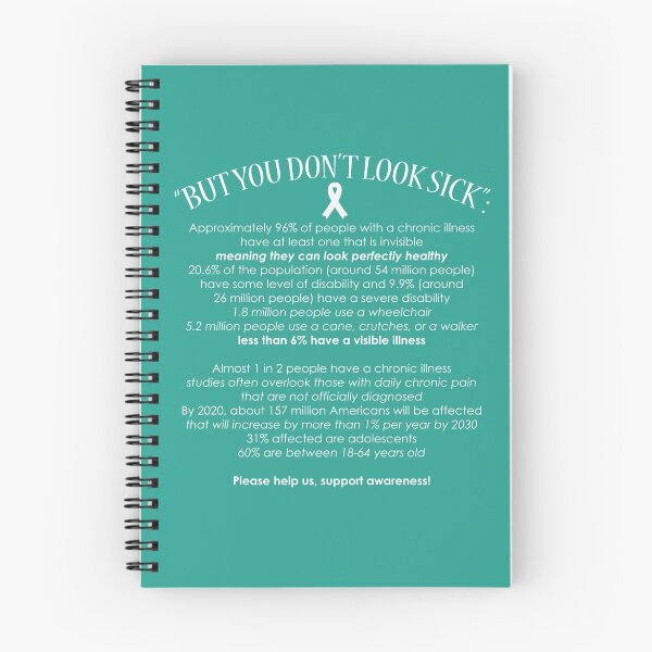 Item preview, Invisible Illness Facts designed and sold by Spoonspirations.