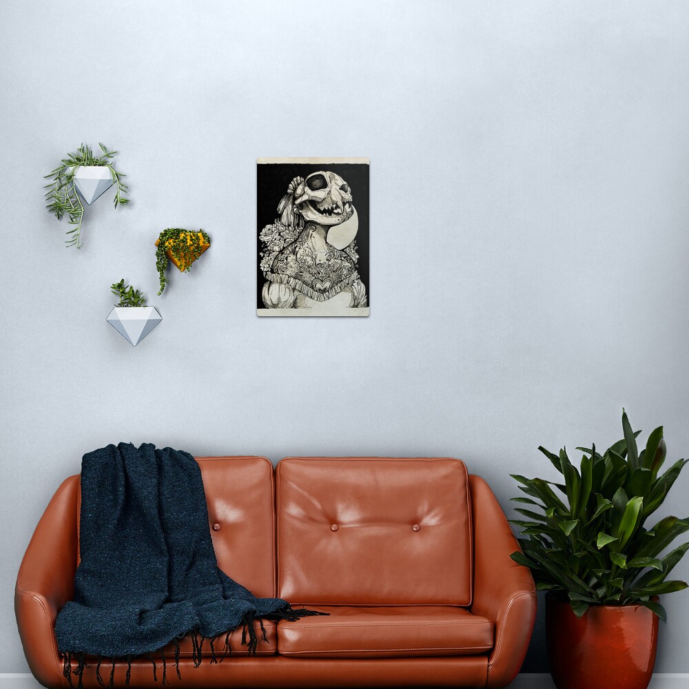 The Tattooed Girl Metal Print