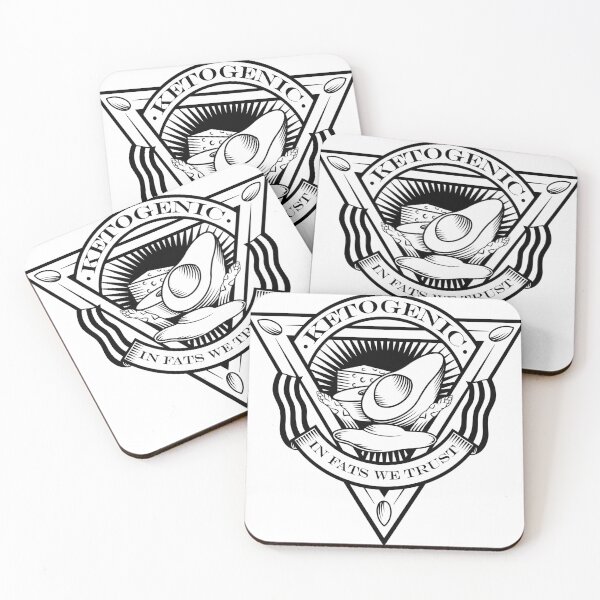 Item preview, Ketogenic In Fats We Trust Black Logo designed and sold by Vancity Printees.