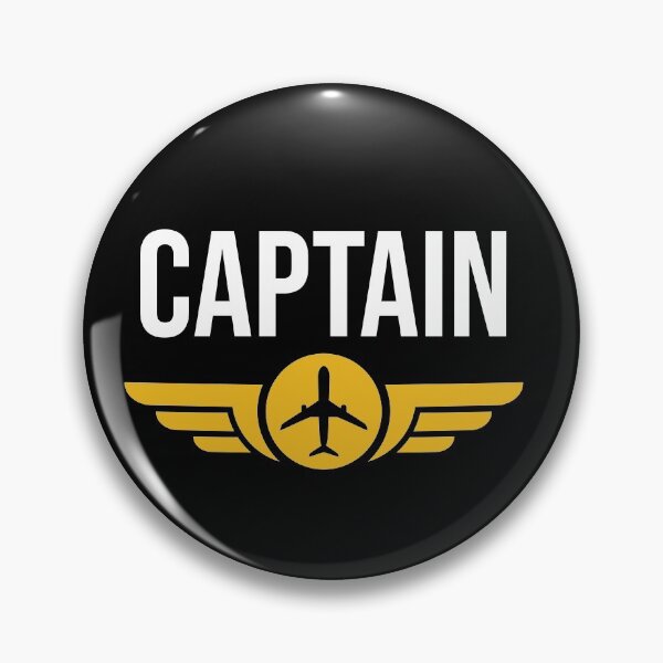 Item preview, Aviation Pilot Captain designed and sold by Uppercase Tees.