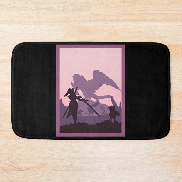 Item preview, Monster Hunter - Minimalist Travel Style - Video Game Art designed and sold by PopCultArcade.