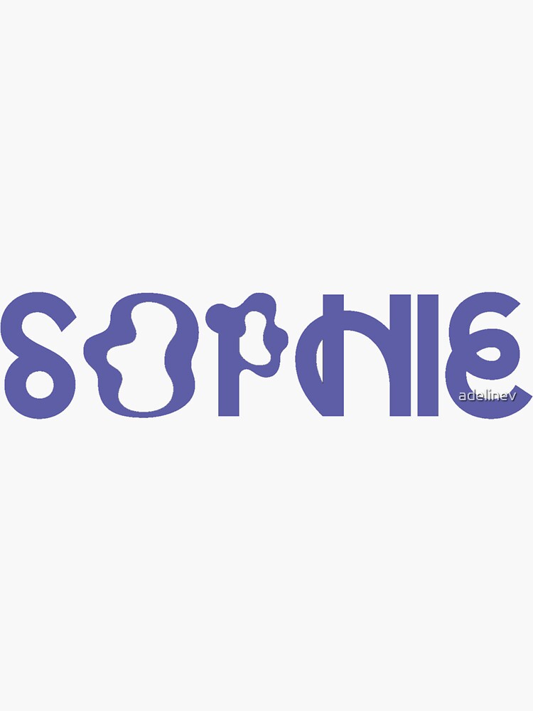 Sophie Logo Sticker For Sale By Adelinev Redbubble