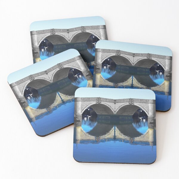 Item preview, bridge over water-reflections designed and sold by cacnff.