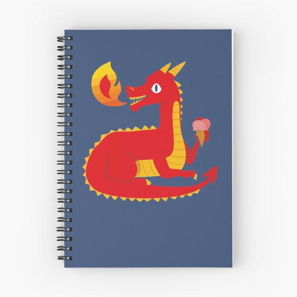 Item preview, Playful Dragon Eating Ice Cream designed and sold by SLAG-Creative.